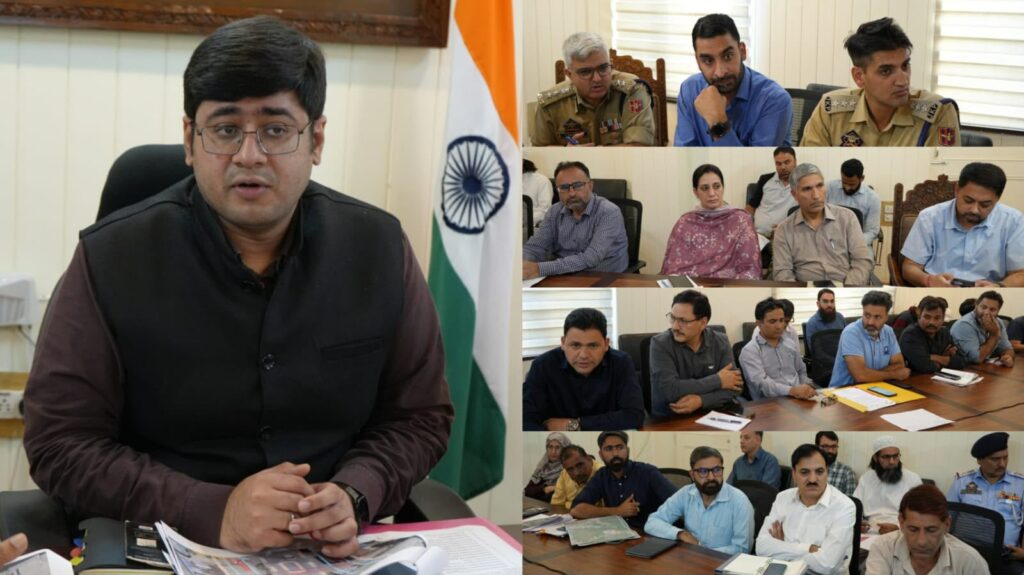 DC Ganderbal reviews progress of Srinagar Ring Road Phase-II & IIA