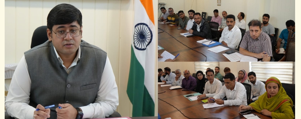 DC Ganderbal reviews implementation of National Apprenticeship Promotion Scheme