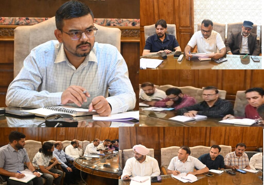 DC Kulgam Reviews Implementation of Khelo India Scheme