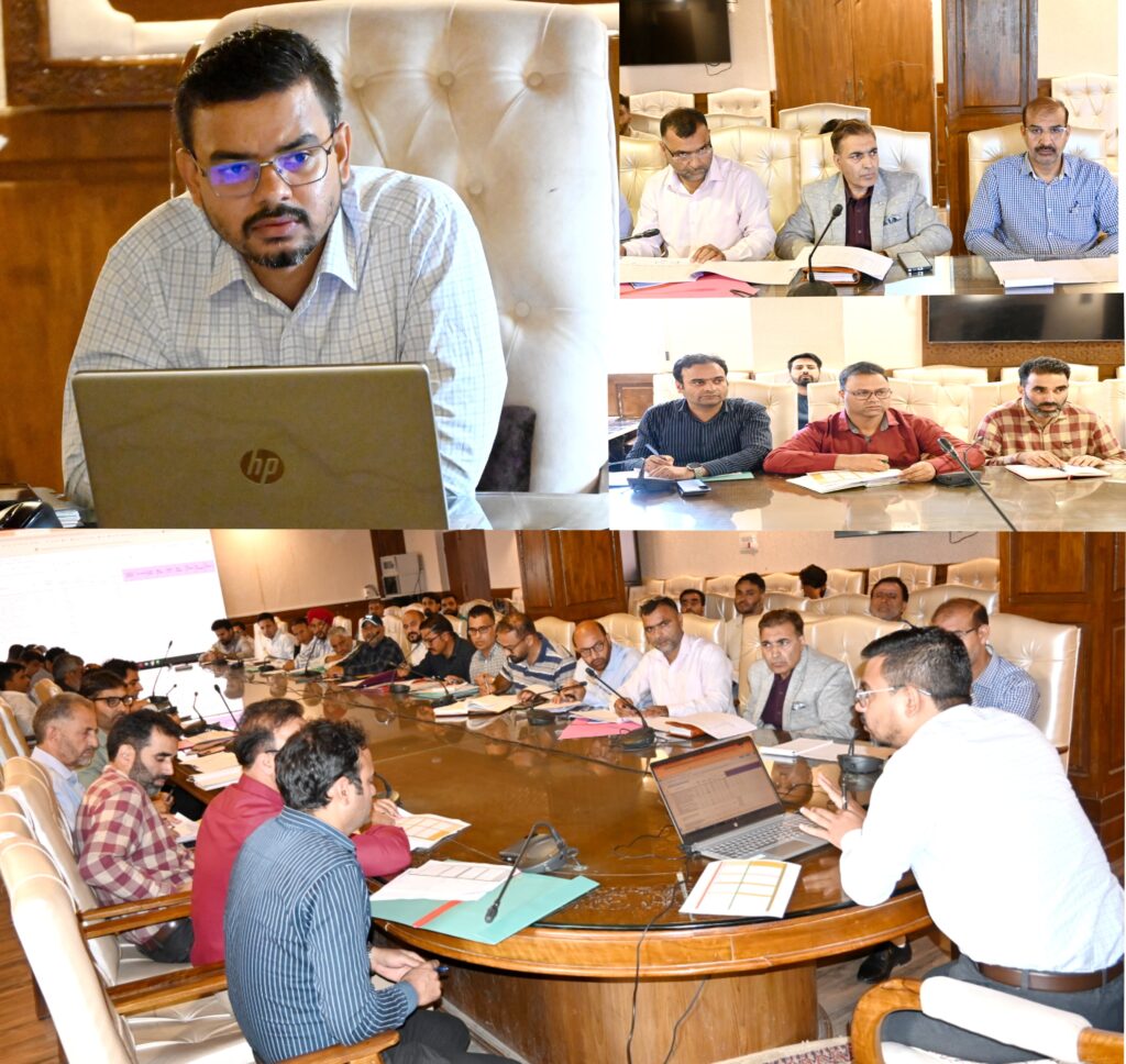 DC Kulgam reviews works under District Capex