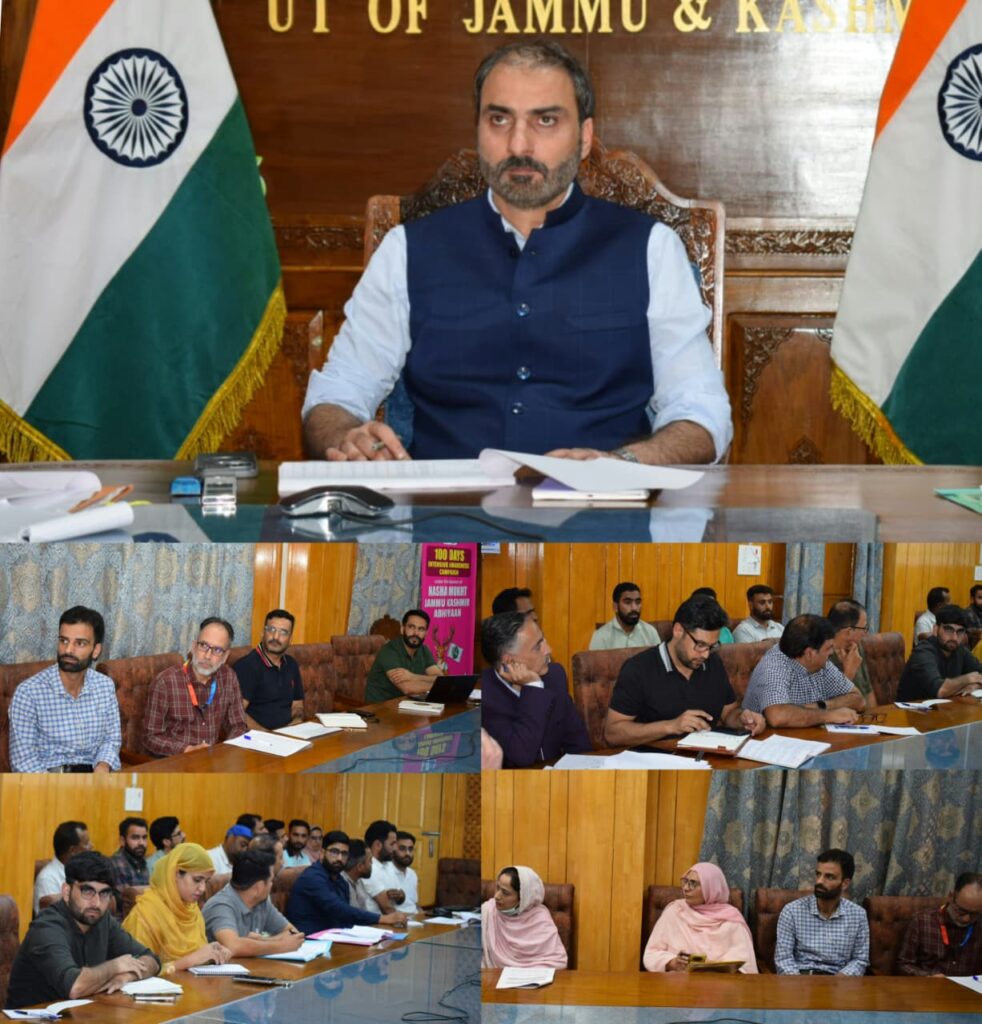 DC Pulwama reviews Mission YUVA implementation in district