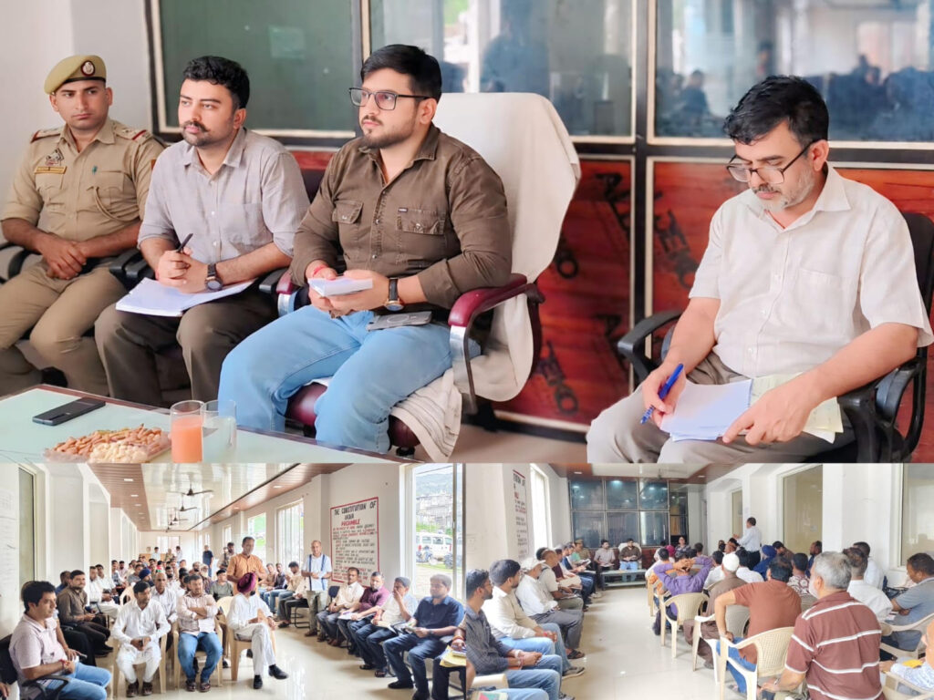 DC Rajouri holds public outreach camp at Kalakote as part of Weekly Block Diwas