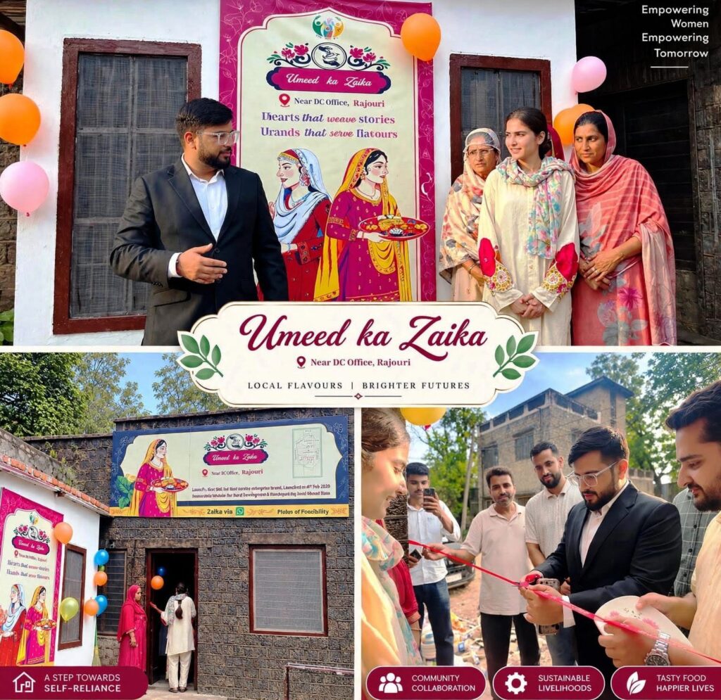 DC Rajouri inaugurates SHG-run Cafe near DC Office