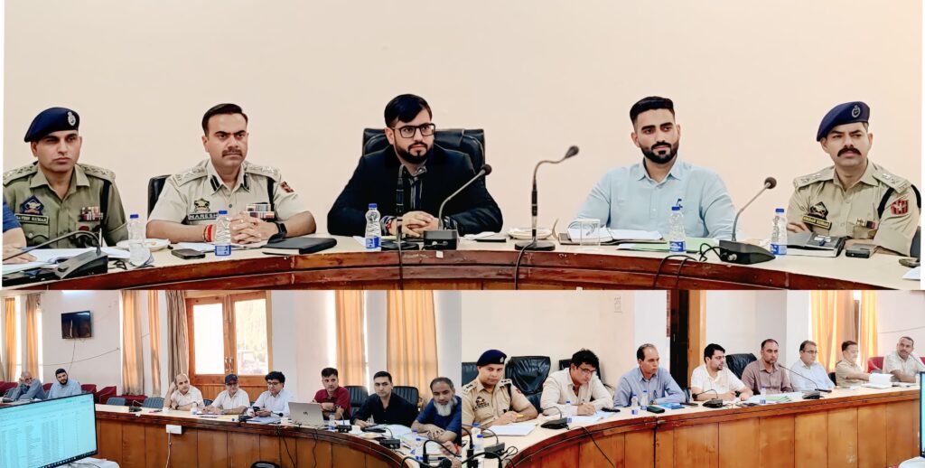 DC Rajouri reviews road safety measures, calls for comprehensive action plan