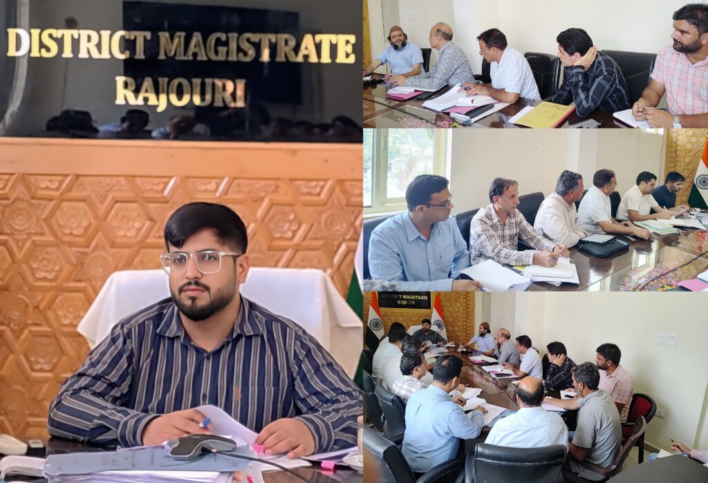 DC Rajouri reviews permanent restoration action plan