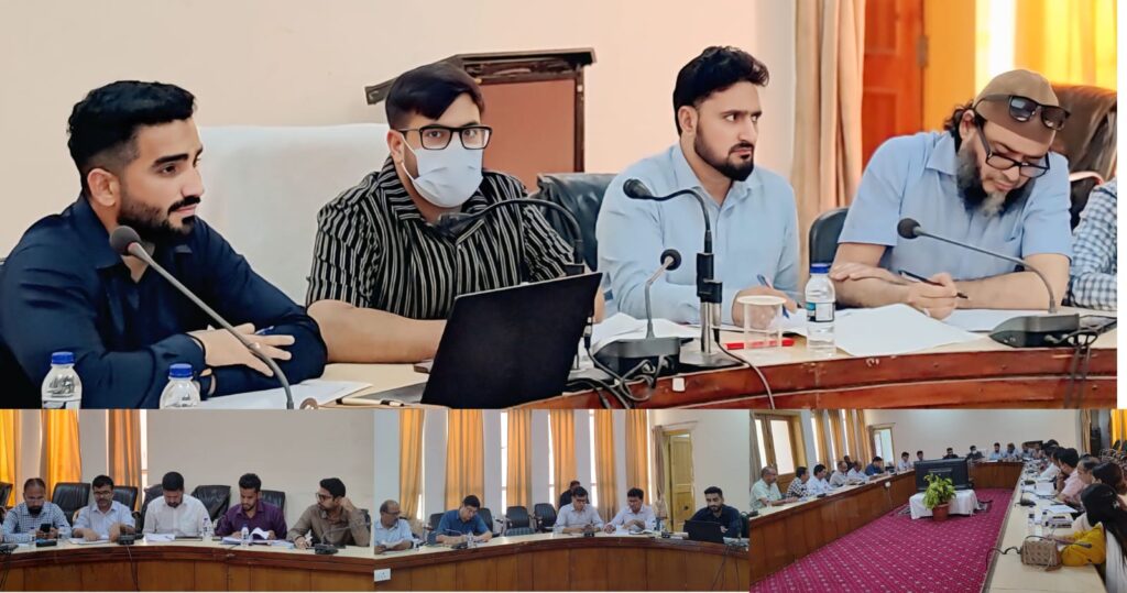 DC Rajouri reviews progress of digital crop survey under AgriStack