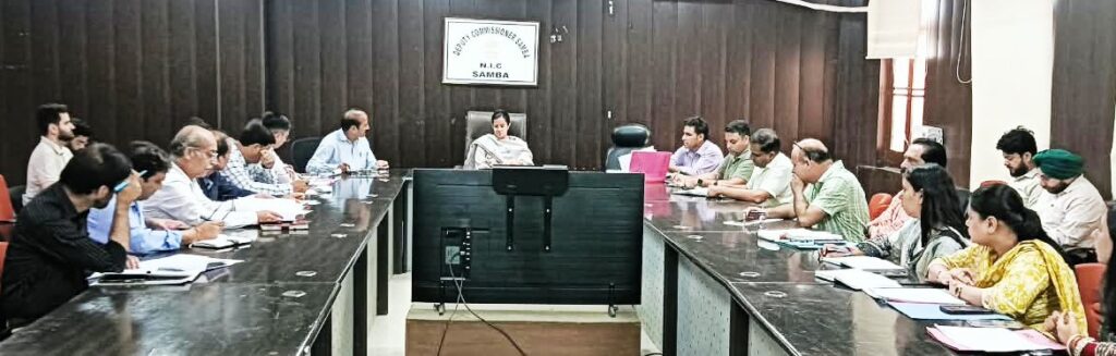 DC Samba reviews implementation of Vibrant Villages Programme-II