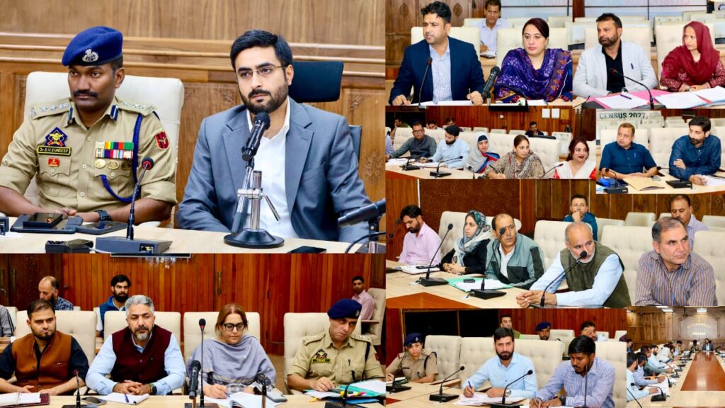 DC Srinagar, SSP review anti-narcotics strategy in District NCORD meeting
