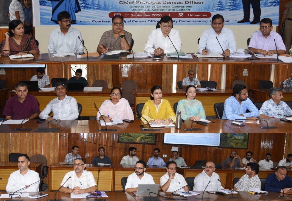 DC Udhampur reviews progress of District Plan development works, RDD schemes