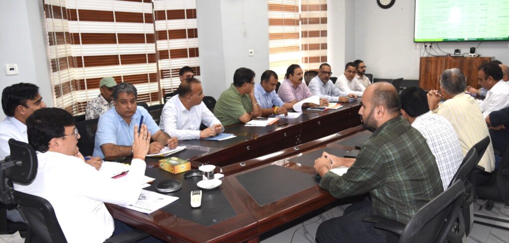 DC Udhampur reviews progress of NABARD-RIDF projects