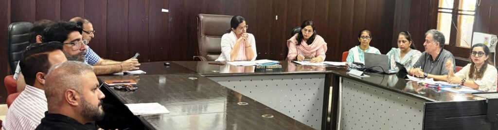 DC Samba reviews implementation of PCPNDT Act, NTEP in Samba district