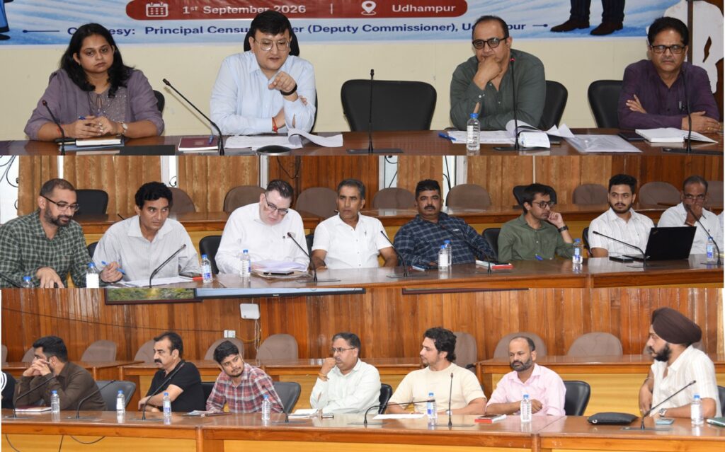 DC Udhampur reviews progress of PM Surya Ghar Muft Bijli Yojana in district