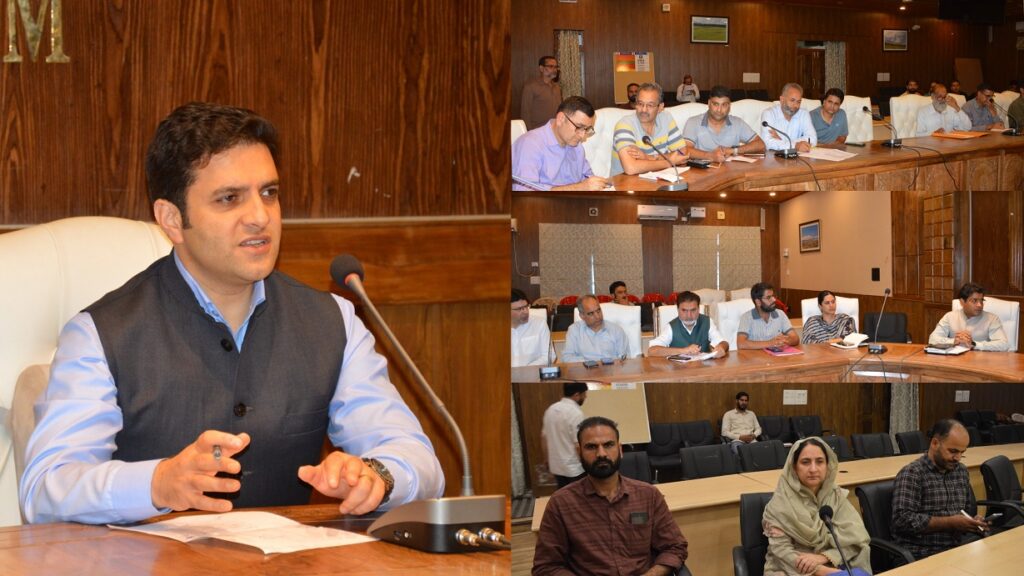 DDC Budgam reviews progress of National Apprenticeship Promotion Scheme