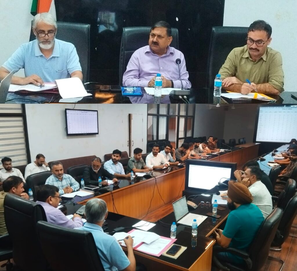 DDC Poonch reviews progress of road projects in rural areas