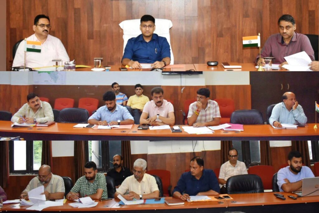 DDC Reasi reviews implementation of Capex Budget – 2026-27