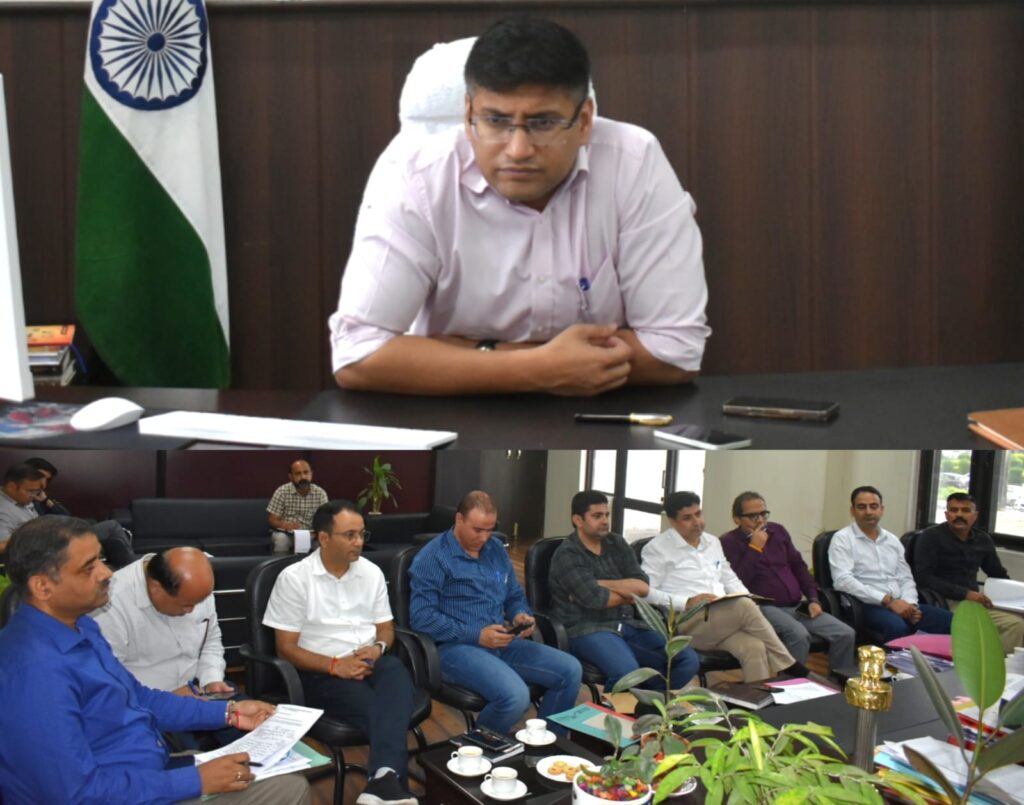 DDC Reasi reviews proposal for sports infrastructure under Khelo India