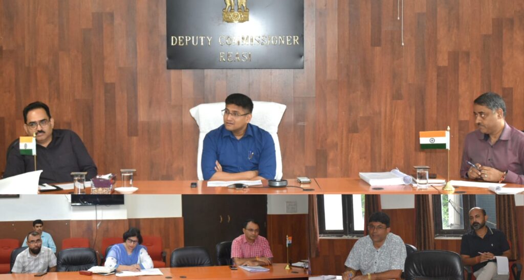 DDC reviews progress of heritage conservation projects in Reasi district