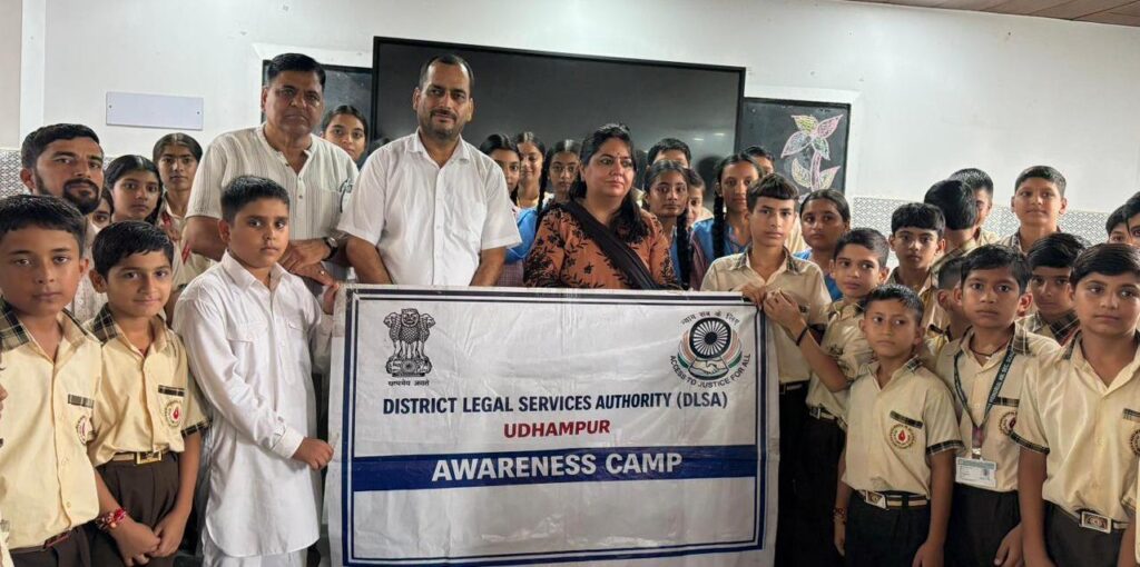 DLSA Udhampur celebrates Teachers’ Day with students