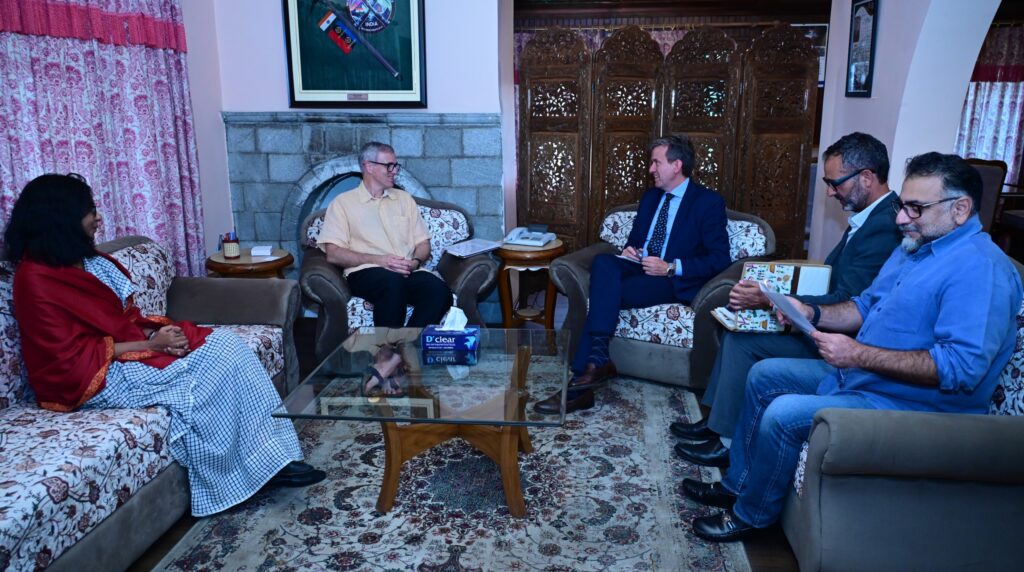 UNICEF delegation calls on CM Omar Abdullah, discusses strengthening collaboration in child-focused development