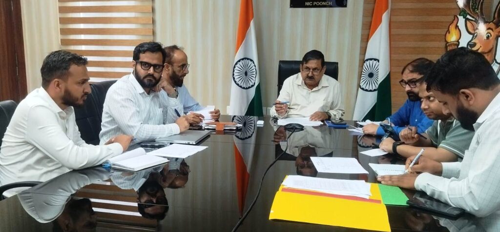 DC Poonch reviews progress of work on NH-144A