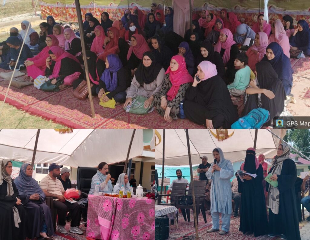 District Admin Bandipora organises “Maa Se Guftagu” Programme at Bonakoot under NMBA