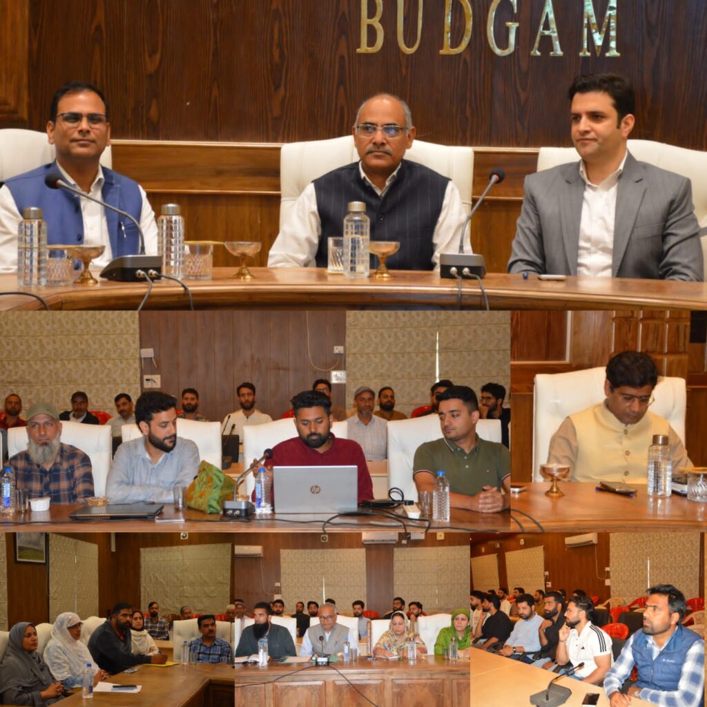 District Admin Budgam holds Workshop on Prevention of Open Leaf Burning