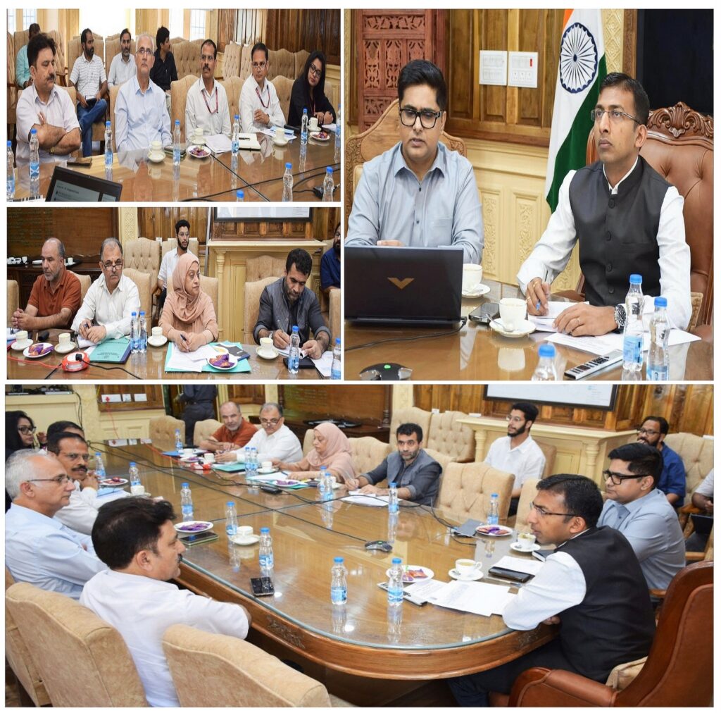 Div Com Kashmir reviews implementation of National Apprenticeship Promotion Scheme