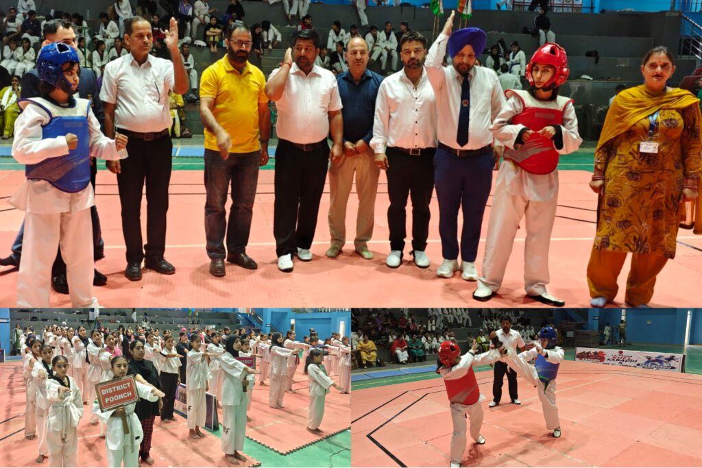 Division-Level Girls’ Taekwondo Championship commences at Indoor Stadium
