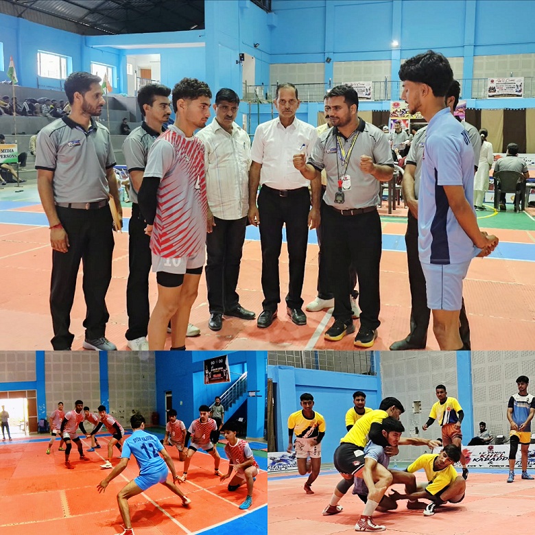 Divisional-Level U-19 Boys Kabaddi Tournament witnesses thrilling day-2 action at Doda