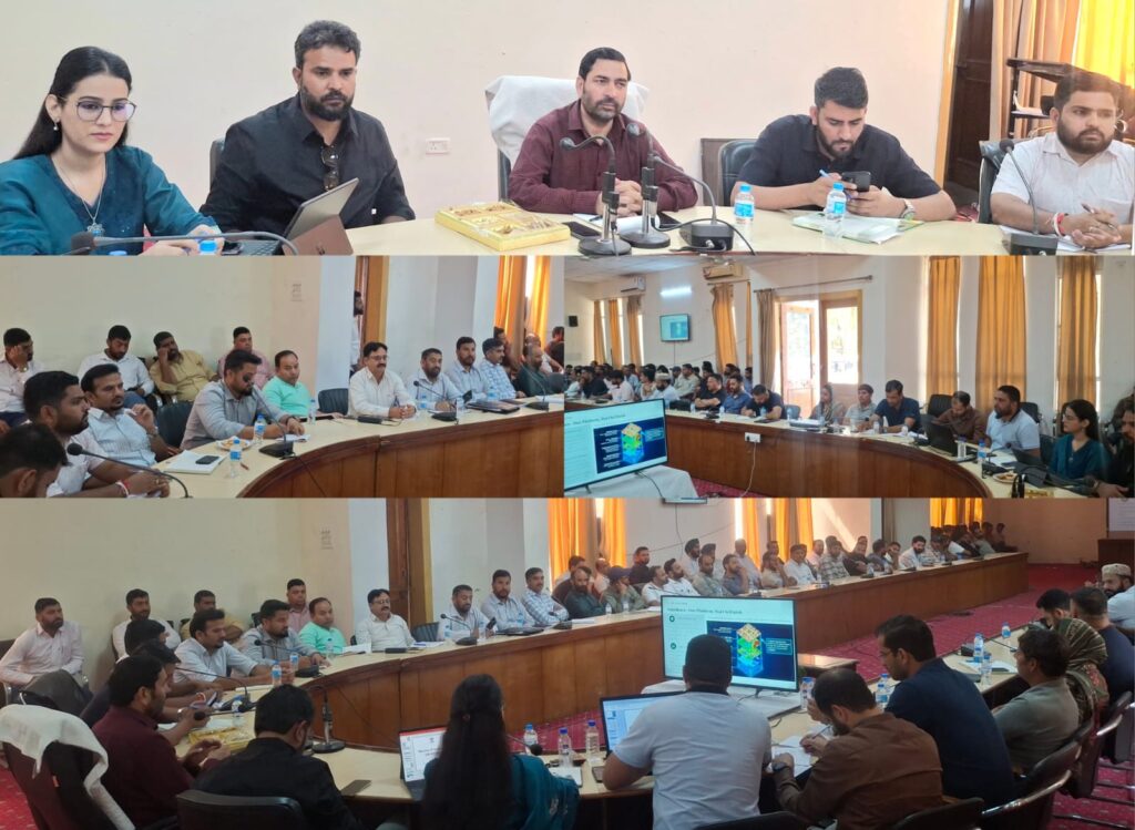 Field staff oriented for Smooth Rollout of VB-G RAM G in Rajouri District