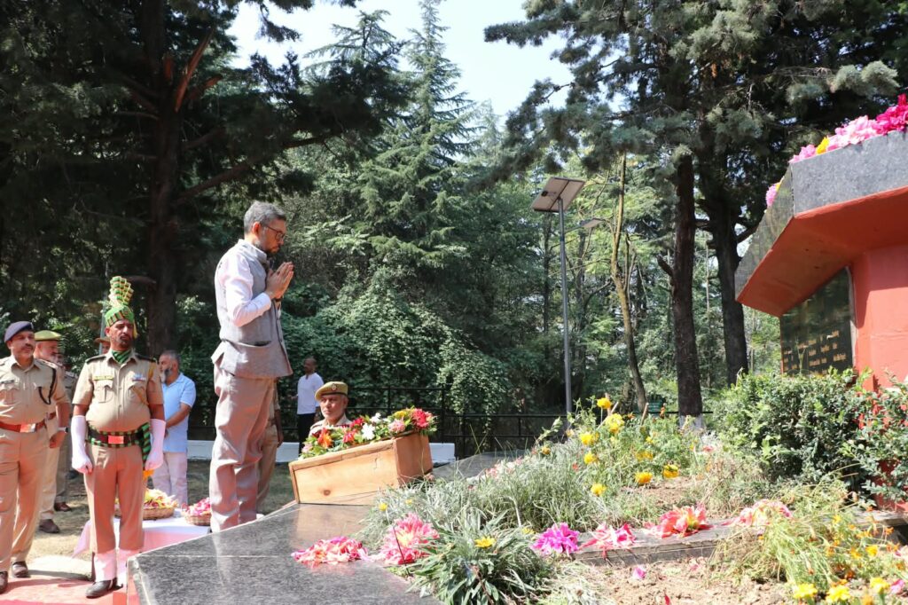 Forest Department observes Forest Martyrs Day at Shankaracharya Hills