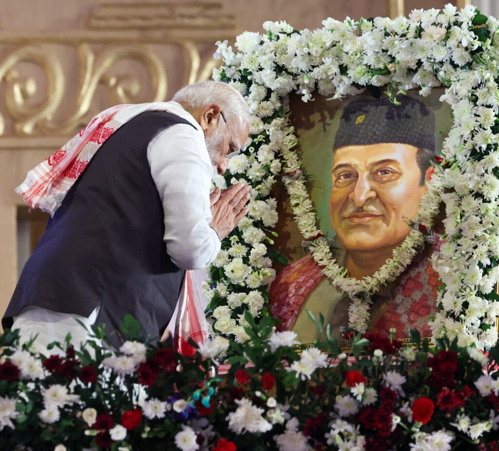 “His voice carried the soul of Assam”: PM Modi pays tribute to Dr Bhupen Hazarika on 100th birth anniversary