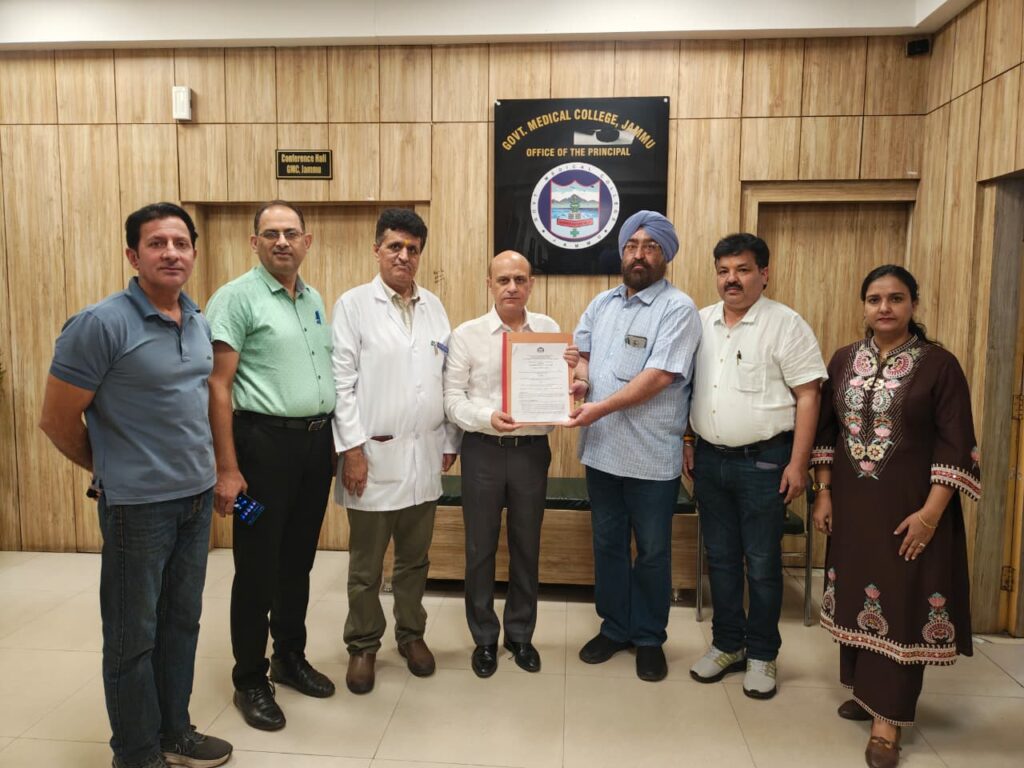 GMC Jammu, District Hospital Reasi sign MoU to strengthen specialised healthcare services