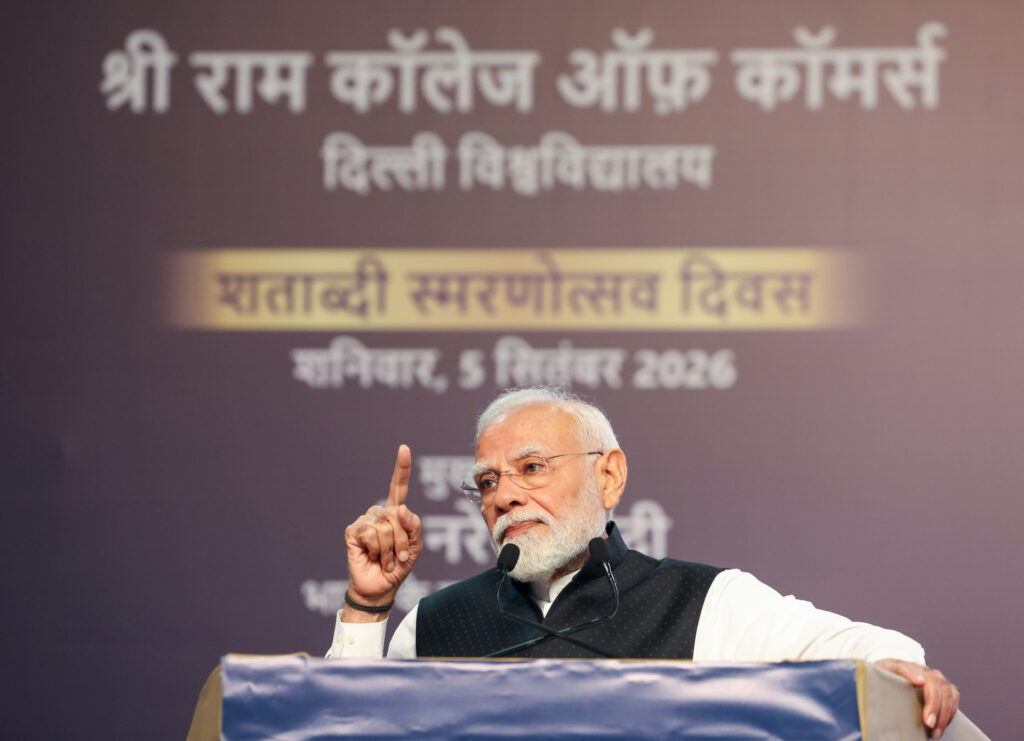 “SRCC alumni are OGs”: PM Modi lauds Shri Ram College of Commerce’s landmark legacy