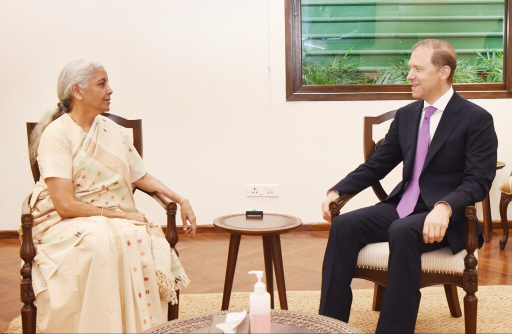 “Advance negotiations on Bilateral Investment Treaty”: Finance Minister Nirmala Sitharaman meets Russian First Deputy Prime Minister Denis Manturov