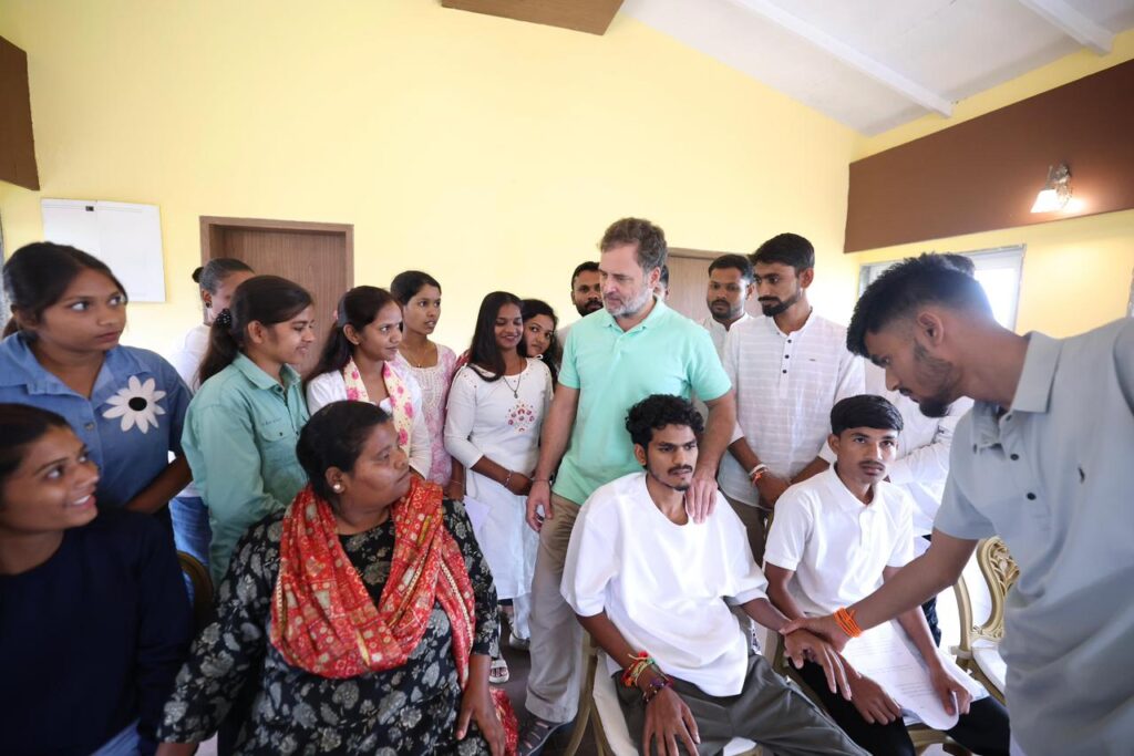 Maharashtra tribal students fighting for their identity and existence: Rahul Gandhi