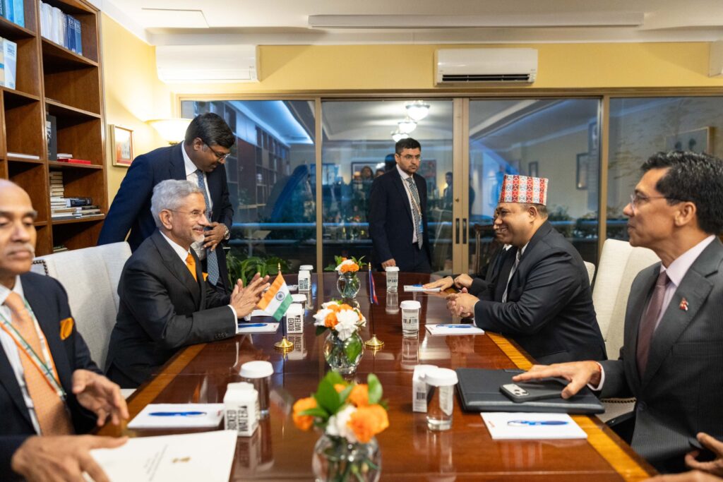 Development partnership, energy cooperation in focus during EAM S Jaishankar’s meet with Nepal Foreign Minister Shisir Khanal at UNGA