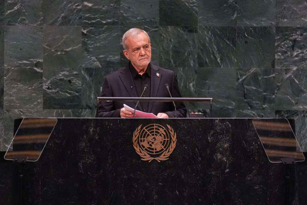 “Will never bow our head or bend the knee…”: Iran President Masoud Pezeshkian slams Trump’s remarks at UNGA