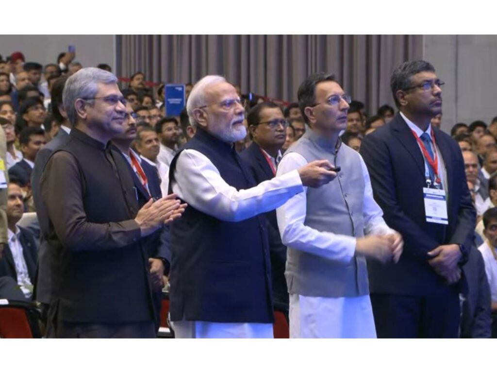 Prime Minister Narendra Modi inaugurates SEMICON India 2026 at Yashobhoomi in New Delhi