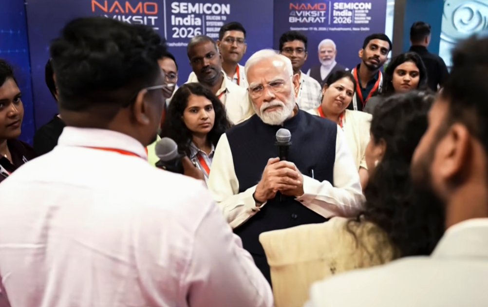India’s semiconductor ecosystem expanding, opening new opportunities for investment & growth: PM Modi