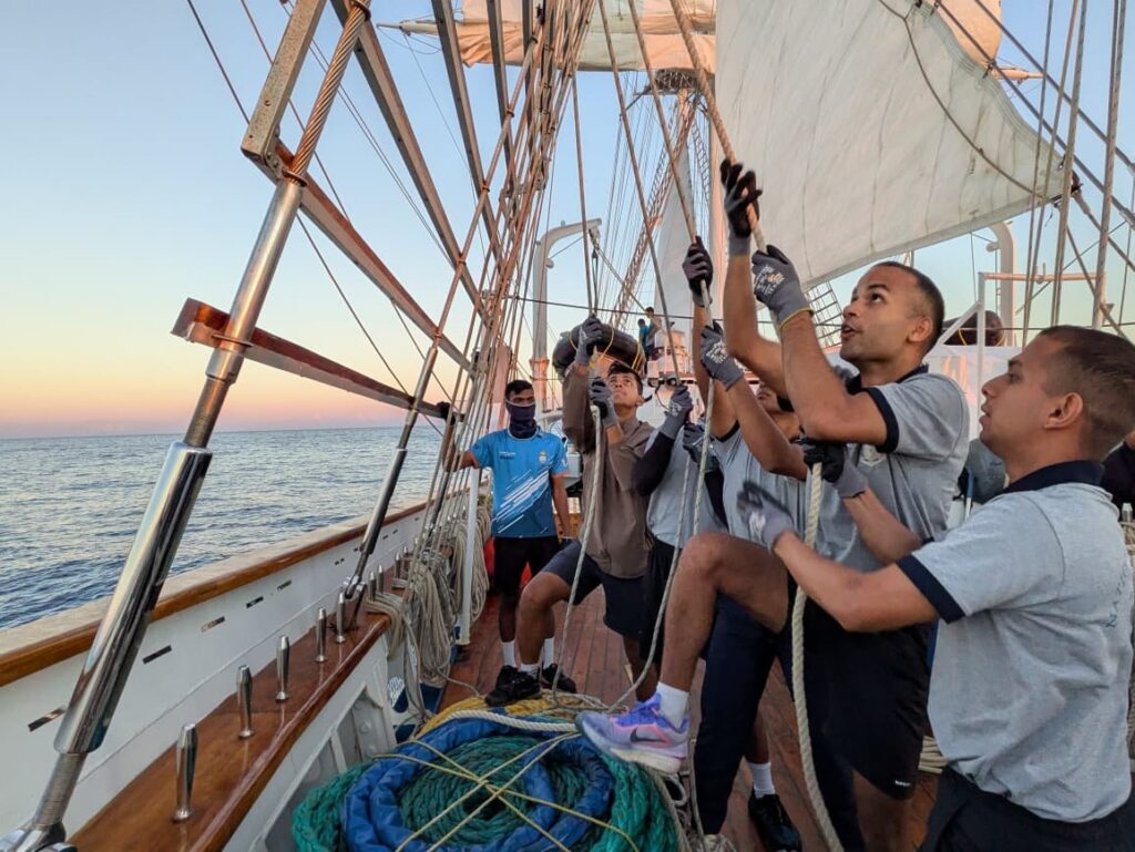 INS Sudarshini reaches Egypt’s Alexandria port during Lokayan 26 transoceanic expedition