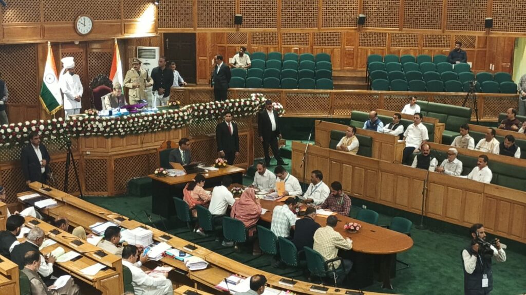 Autumn session of J&K Assembly begins