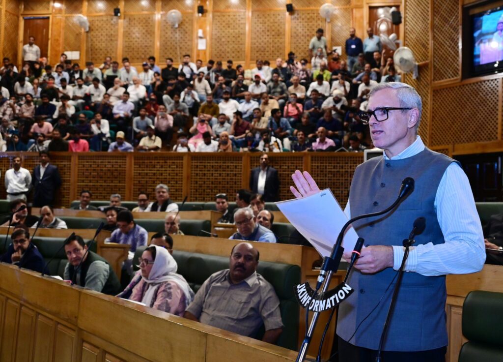 Omar Accuses BJP MLAs of Avoiding Vote on J&K Statehood