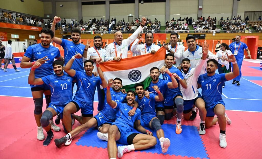 India defeats Iran 40-34 to retain men’s kabaddi gold at Asian Games 2026