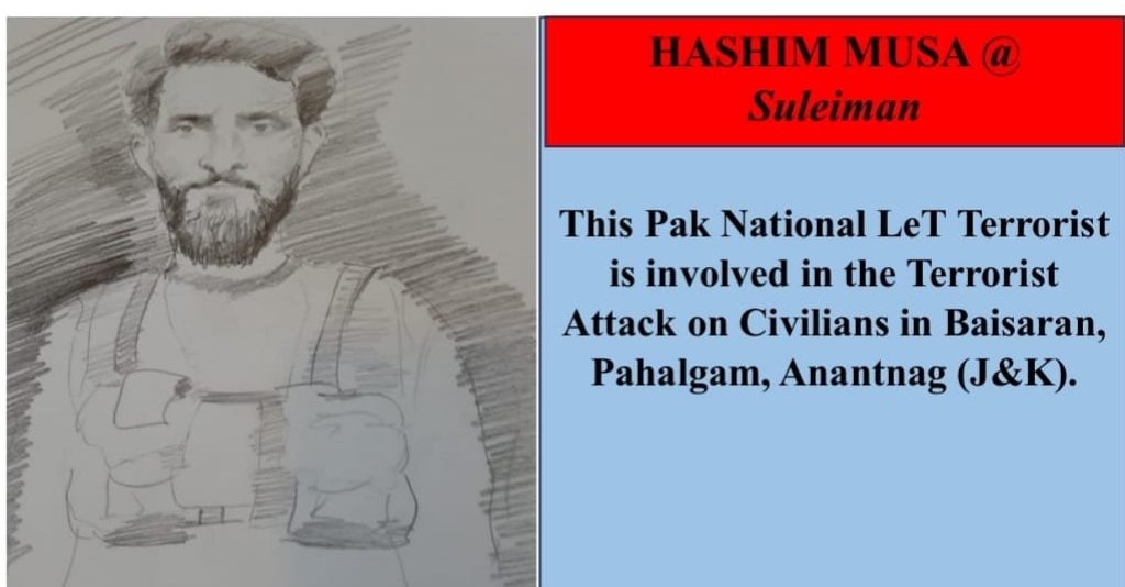 Pakistani LeT Terrorist Hashim Moosa Killed in Budgam Operation
