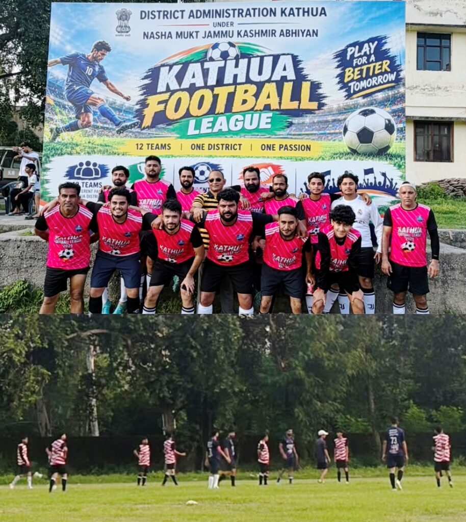 High-Scoring action marks Kathua Football League