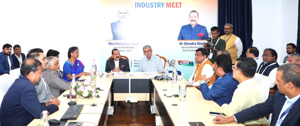 Dr Jitendra holds Kolkata Industry meet, pitches early private sector engagement
