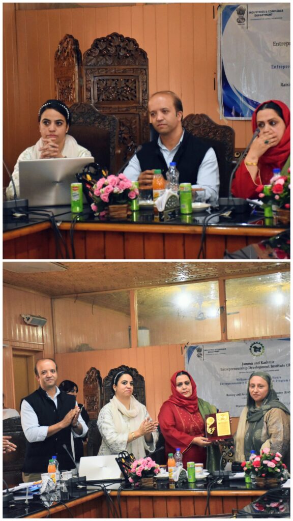 JKEDI kicks off 5th Entrepreneurship & Skill Development Batch under RAMP Scheme