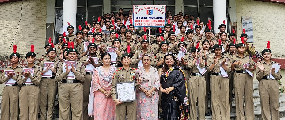 Jammu’s daughter represents India in Kazakhstan under NCC YEP 2026