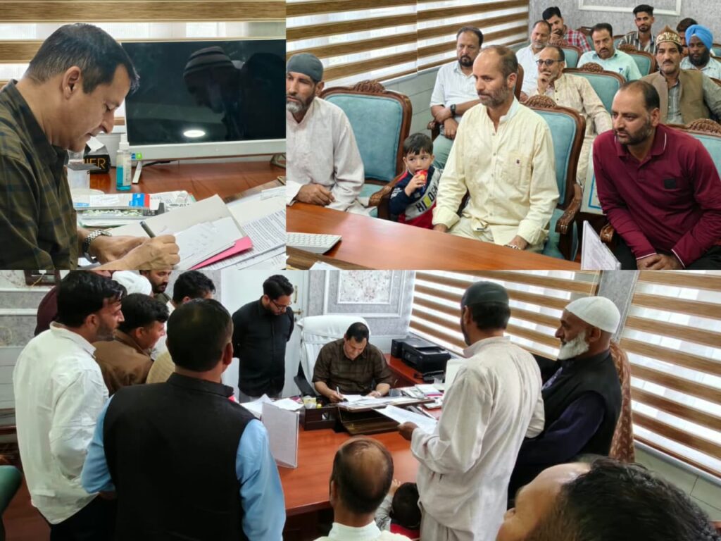 Javid Dar exhorts officials to ensure prompt, time-bound redress of public grievances